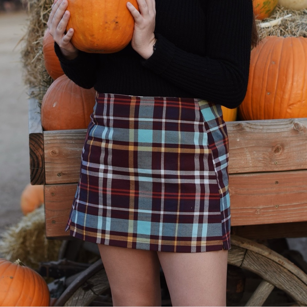 Plaid Skirt